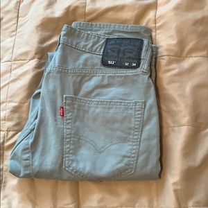 Levi’s 511 Green Pants